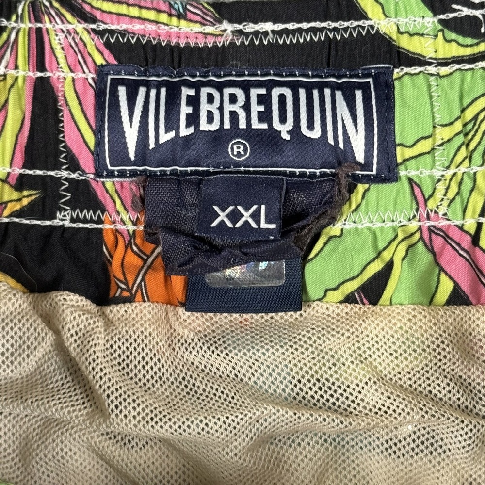 Vilebrequin Shorts Mens 2XL Multicolor Tropical Toucan Swim Trunks Hawaiian - Picture 2 of 16